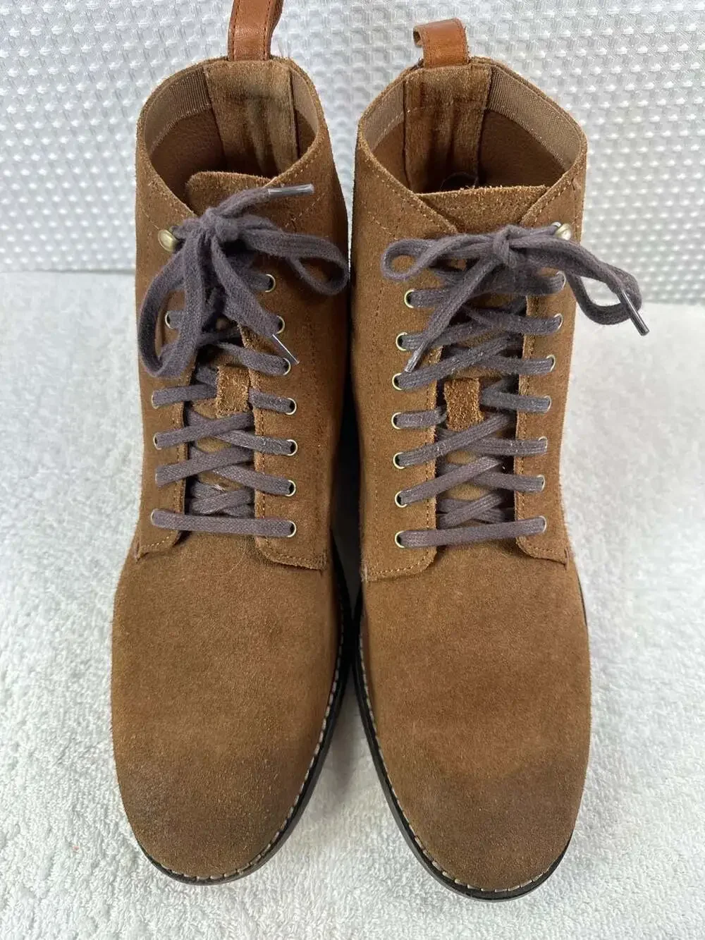 Cole Haan FeatherCraft Grand Boot Brown Suede Size 9M